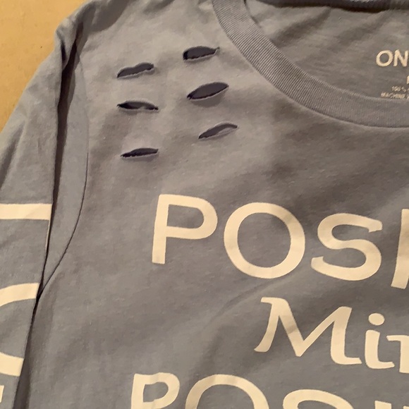 On Fire long sleeve tee “Positive Mind…” - Picture 7 of 7